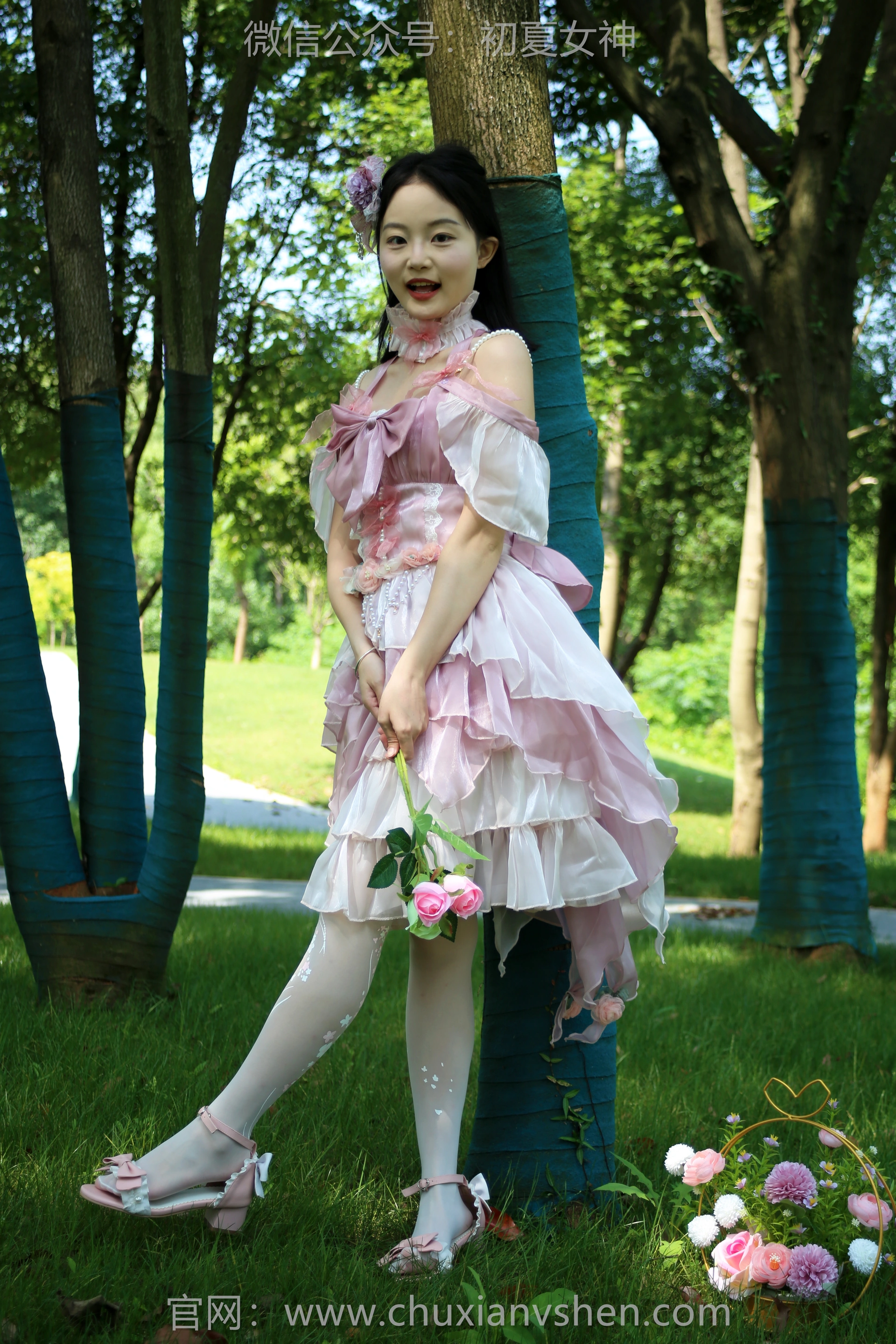 初夏女神 No.235 双双 花仙子 3