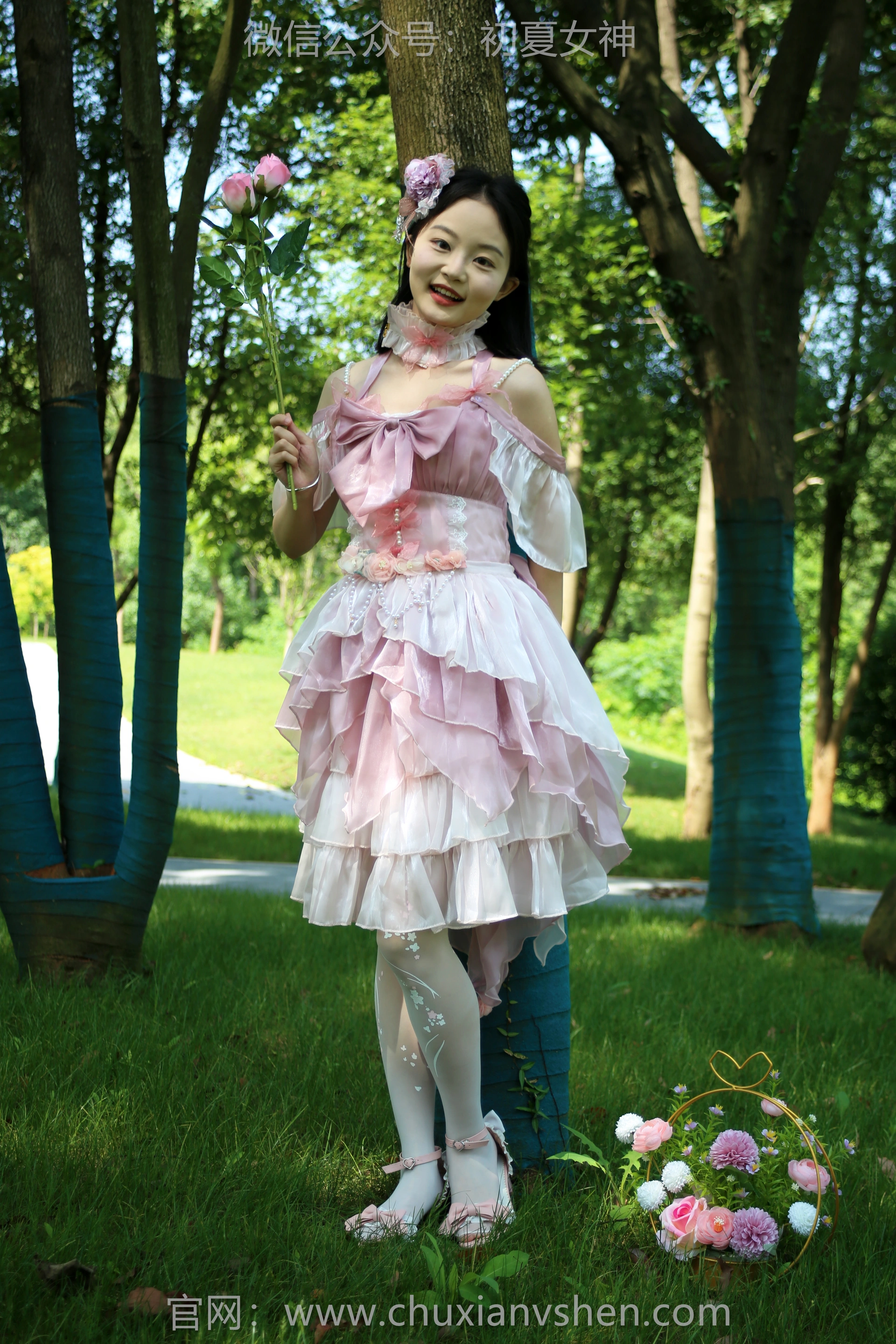 初夏女神 No.235 双双 花仙子 1